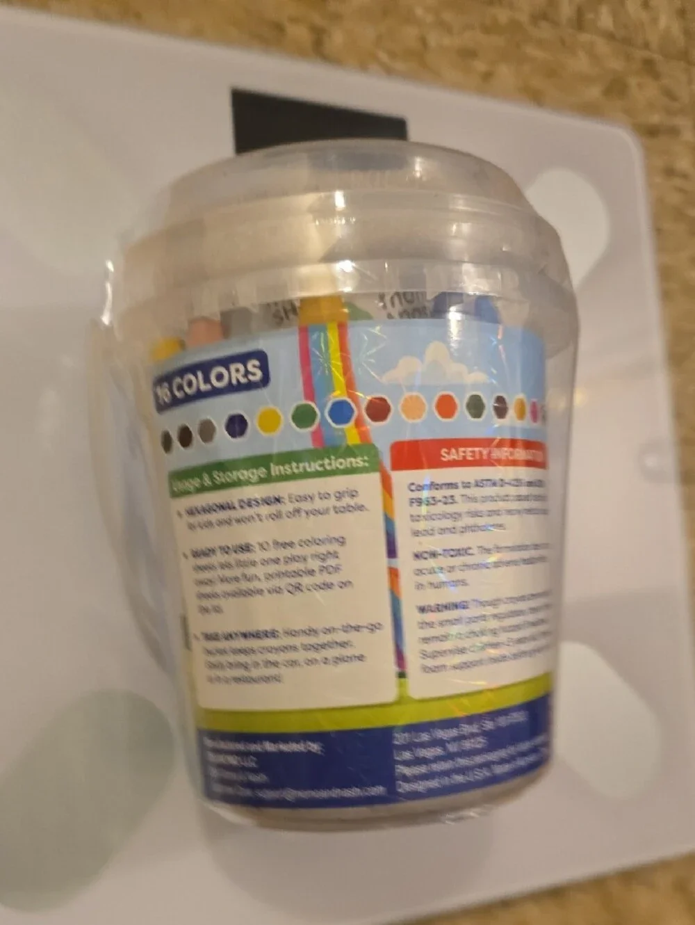 Jumbo Crayons - Rainbow Colors